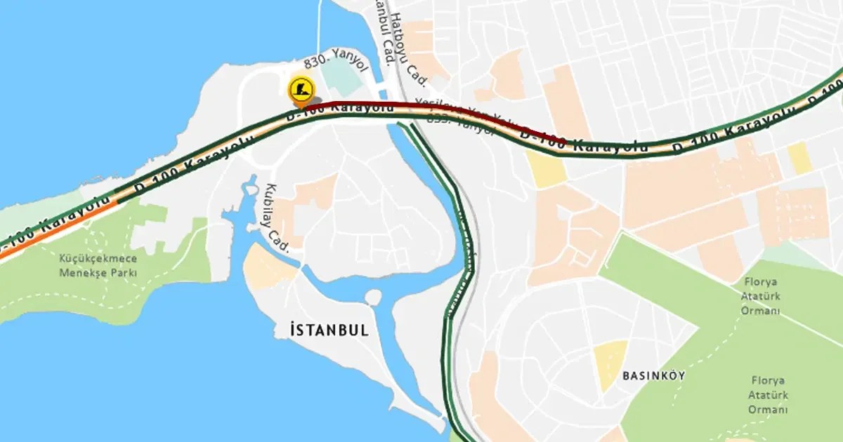 D-100 Karayolu’nda Trafik Yan Yola Verilecek