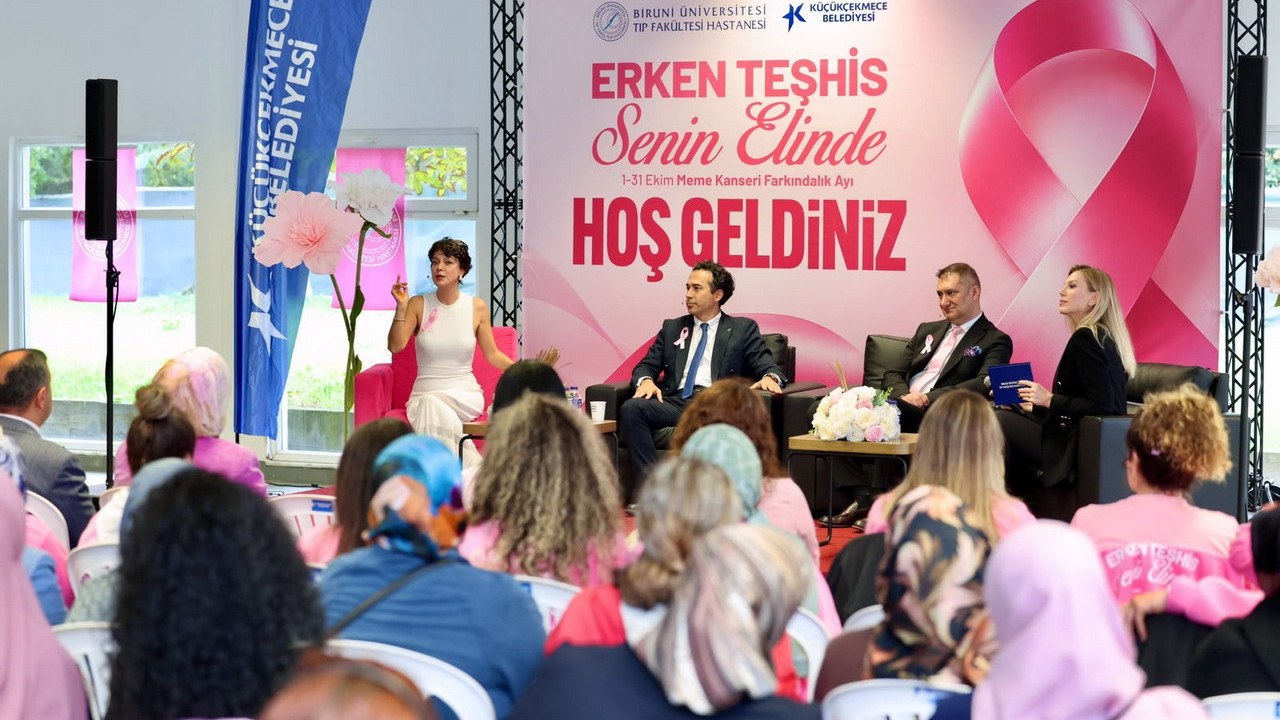 Küçükçekmece’de Meme Kanseri Farkındalık Etkinliği Düzenlendi
